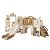 kids indoor playset swing slide Playground Cartoon